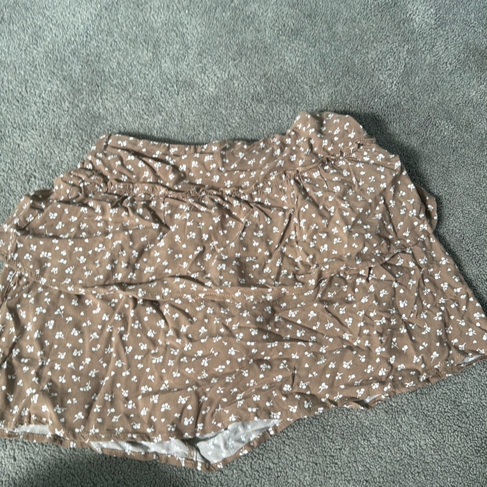 Brown skort in size girls 9/10